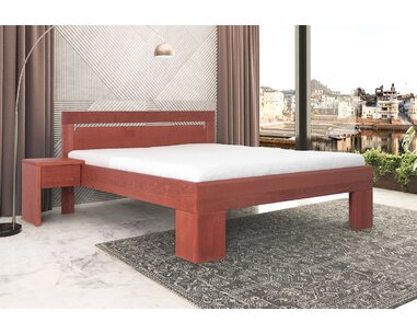 Farebné prevedenie - posteľ z masívu OMEGA