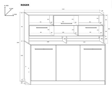 Sklápacia posteľ v skrini s nadstavcom Kity
