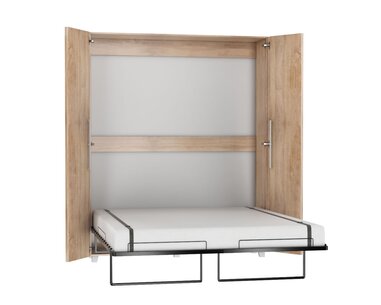 Sklápacia posteľ dvojlôžko v skrini Terry 160x200