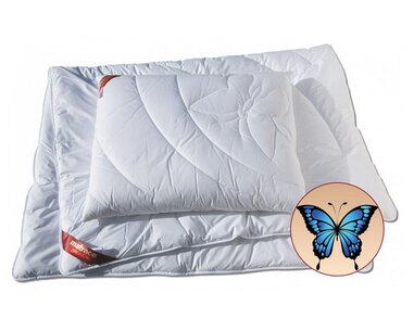 Celoročný posteľný set CIRRUS - vankúš 70x90 cm a paplón 135x200 cm