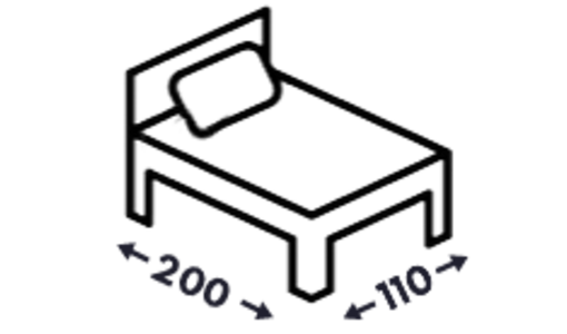 Postele 110x200 cm Postele 110x200 cm