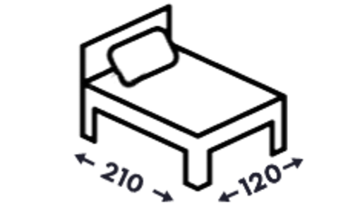 Postele 120x210 cm Postele 120x210 cm