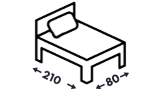 Postele 80x210 cm