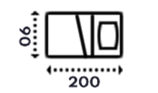 Matrace 90x200 skladom Matrace 90x200 skladom
