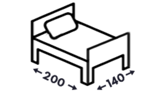 Postele s čelami 140x200 Postele s čelami 140x200