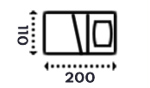 Čalúnené postele 110x200