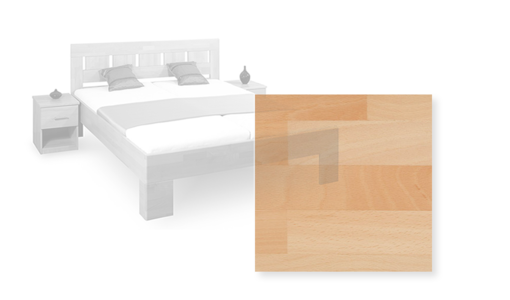 Postele z masívu buka