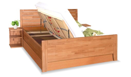 Postele s čelami a úložným priestorom Postele s čelami a úložným priestorom