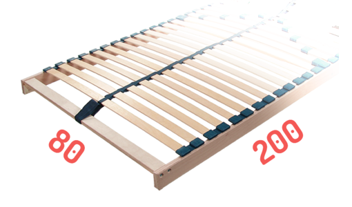 Pevné rošty do postele 80x200 cm