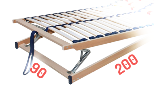 Polohovacie rošty do postele 90x200 cm