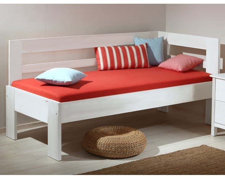 posteľ Hanny bez úložného priestoru 90x200 cm biela posteľ Hanny bez úložného priestoru 90x200 cm biela