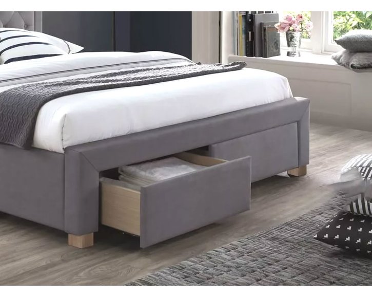 Šuplíky - Čalúnená posteľ s úložným priestorom CS11012