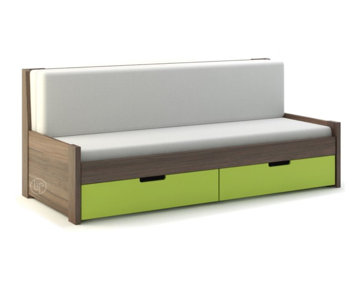 Rozkladacia posteľ s úložným priestorom FLEXI B, lamino