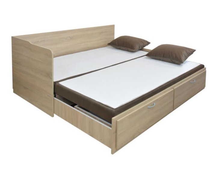 Rozložené matrace - Rozkladacia posteľ MINDES 90 Rozložené matrace - Rozkladacia posteľ MINDES 90