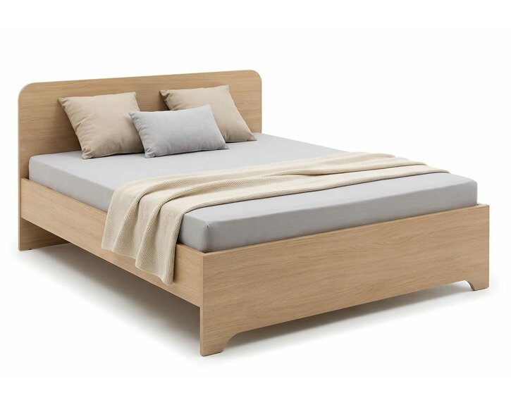Manželská posteľ z lamina OTO