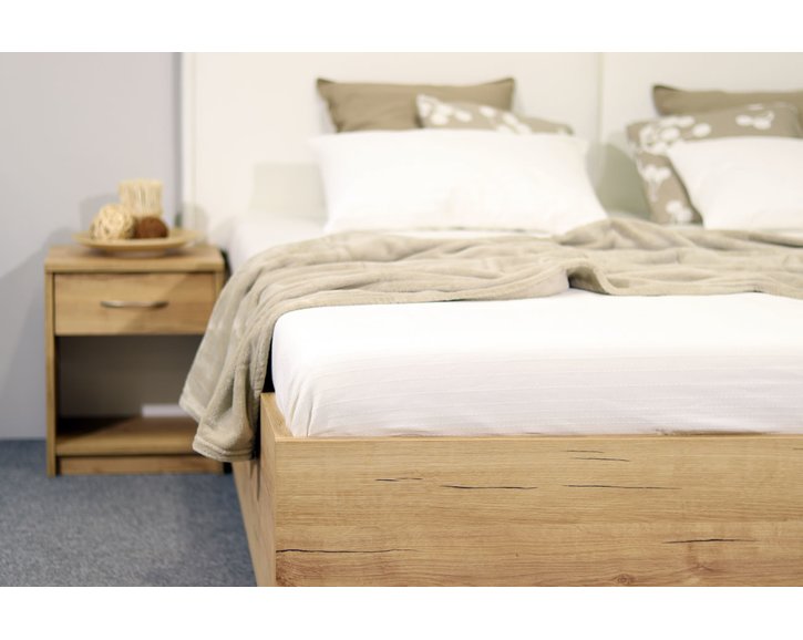 Detail - dvojlôžko s úložným priestorom LA FINESA