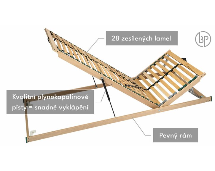 Rošt Double HN PVP T8, 28 lamiel, 150 kg, čelný výklop Rošt Double HN PVP T8, 28 lamiel, 150 kg, čelný výklop