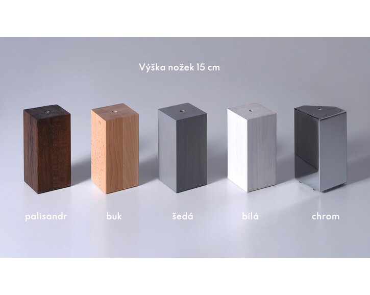 Posteľ Nero - nožky Posteľ Nero - nožky