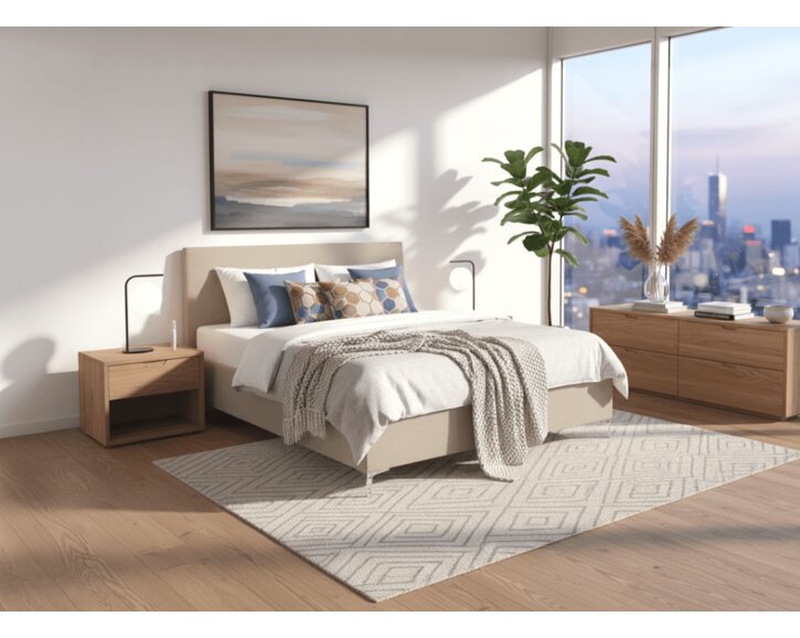 Spálňa – posteľ s úložným priestorom MERCURY PL