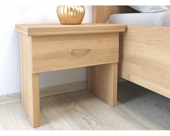 Nočný stolík jednozásuvkový Perla Nočný stolík jednozásuvkový Perla