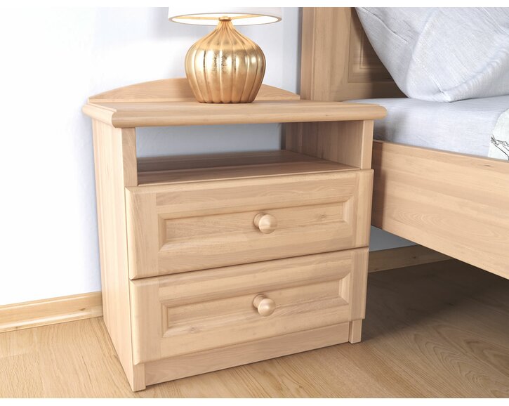 Nočný stolík dvojzásuvkový Vanesa