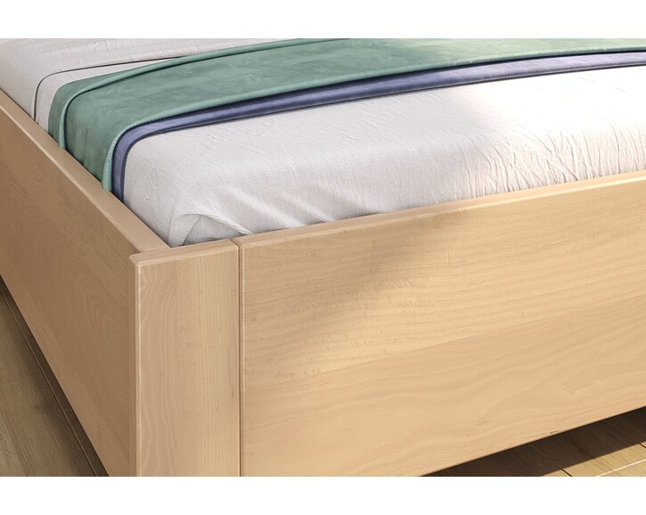 Posteľ Erika - detail opracovania