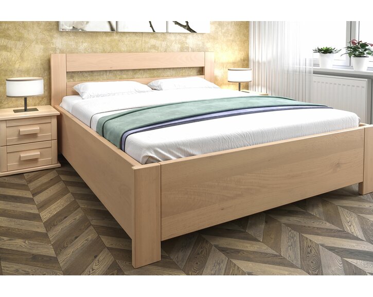 Rošty - dvojlôžko s úložným priestorom Romana