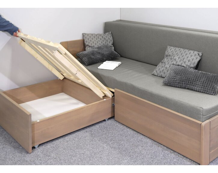 Pohľad - rozkladacia posteľ Fuego Ľavá