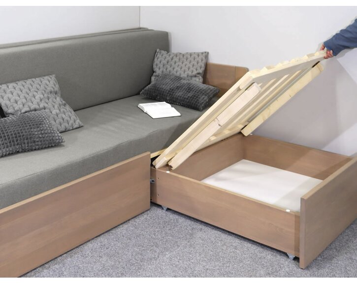 Rozkladacia posteľ Fuego s čelami