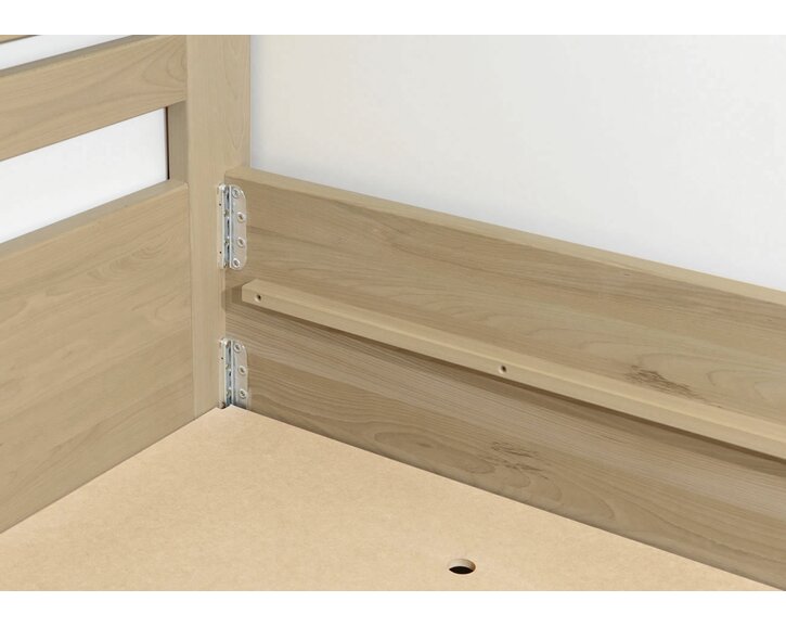 Detail - spojenie posteľ Maria