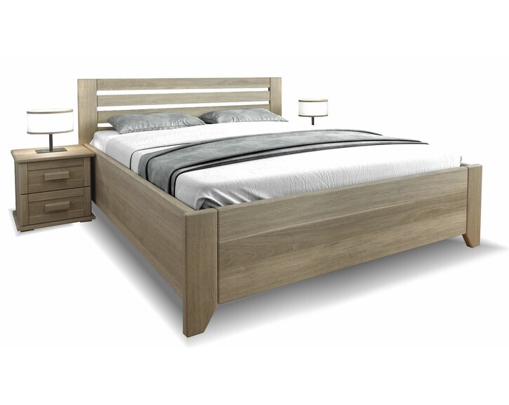 Posteľ Vanda - detail čela