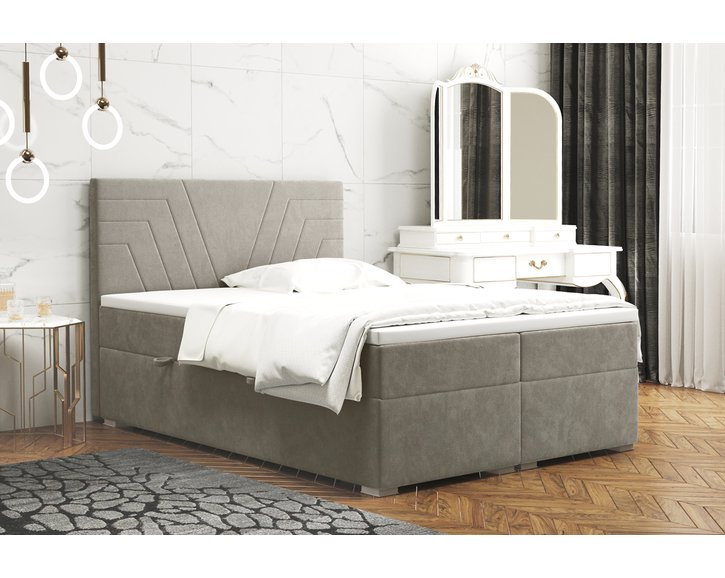 Dizajn čalúnenej postele Castel Dizajn čalúnenej postele Castel