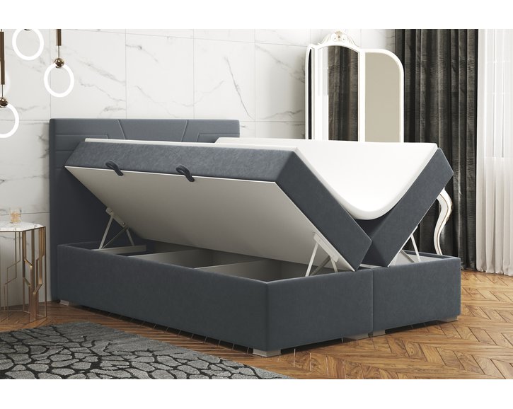 Úložný priestor - dvojlôžko s úložným priestorom Castel Úložný priestor - dvojlôžko s úložným priestorom Castel