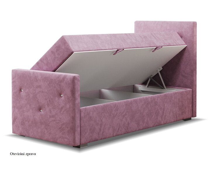 Boxspring Lily - otváranie sprava