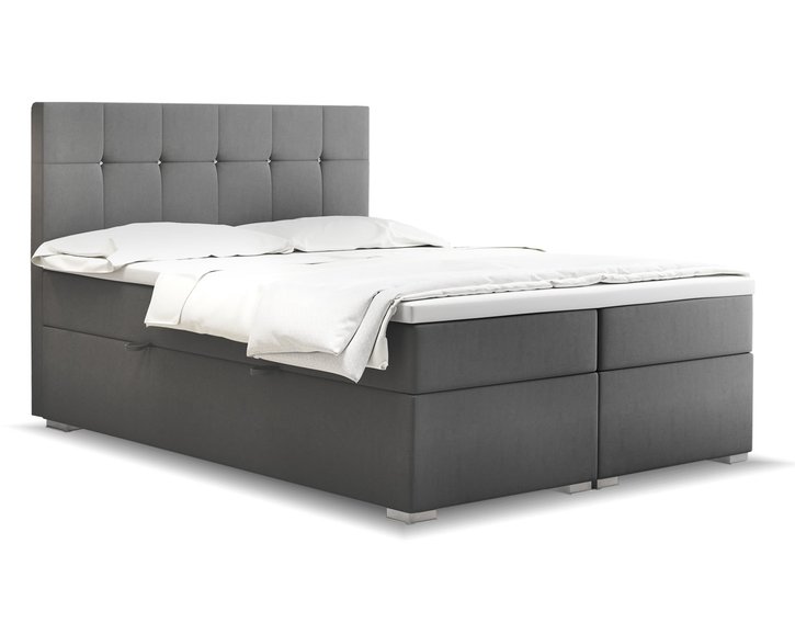 Zvýšená posteľ boxspring Lindt