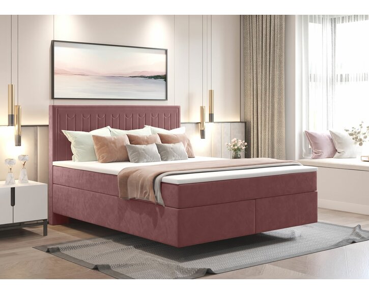 Design - zvýšená posteľ boxspring Sevila 1