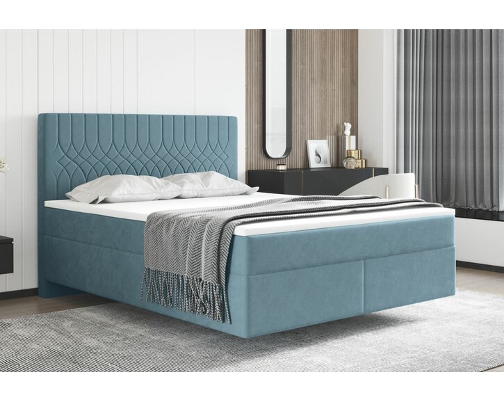 Interiér- Zvýšená posteľ boxspring Sevila 3