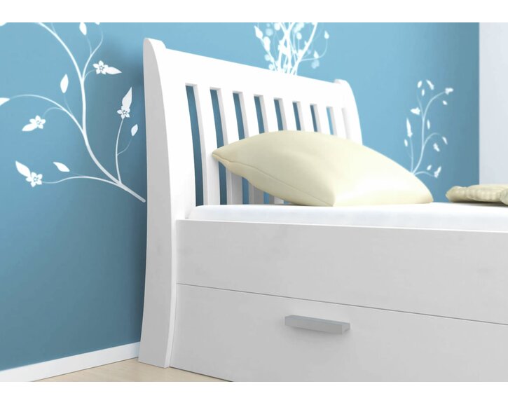 Drevená posteľ Nordica - detail Drevená posteľ Nordica - detail