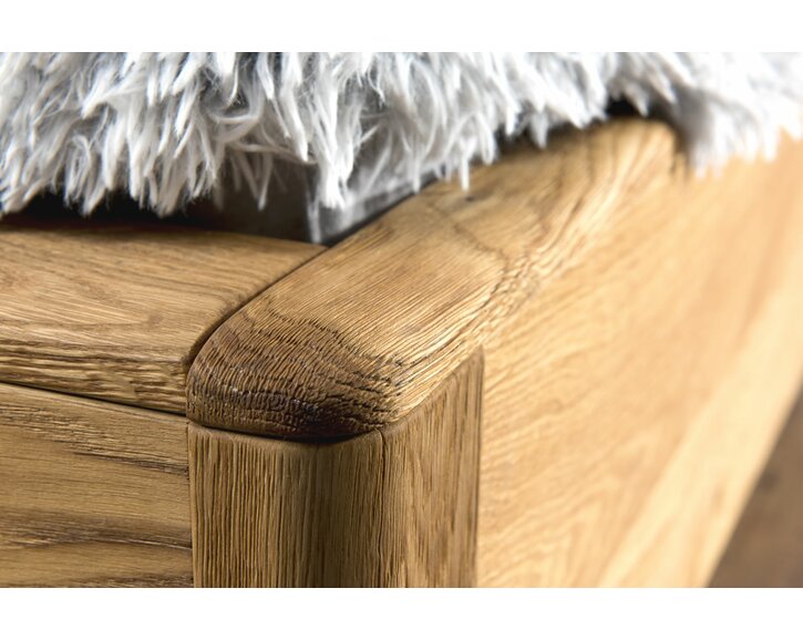 Posteľ Deviner - zaoblenie hran