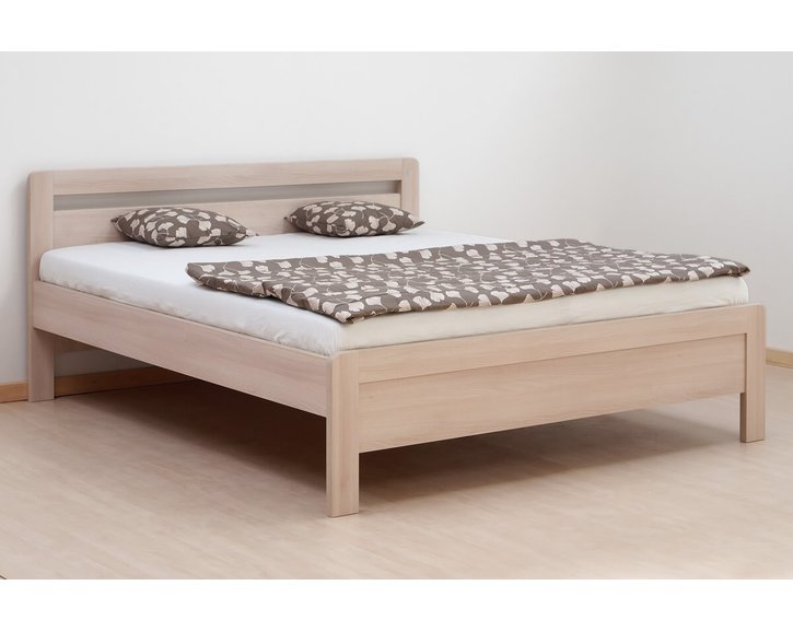 Manželská posteľ dvojlôžko KARLO - oblé, lamino, 160x200, 180x200 cm Manželská posteľ dvojlôžko KARLO - oblé, lamino, 160x200, 180x200 cm