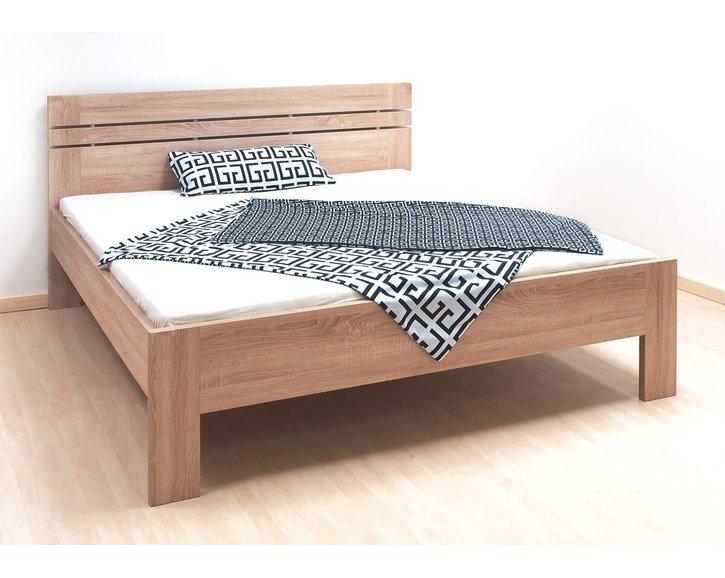 Manželská posteľ dvojlôžko Ella Lux, lamino, 160x200, 180x200 cm Manželská posteľ dvojlôžko Ella Lux, lamino, 160x200, 180x200 cm