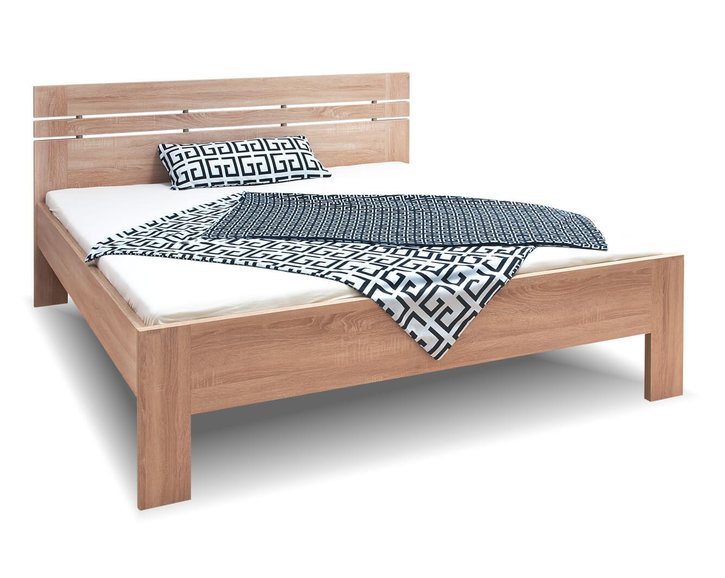 Manželská posteľ dvojlôžko Ella Lux, lamino, 160x200, 180x200 cm Manželská posteľ dvojlôžko Ella Lux, lamino, 160x200, 180x200 cm