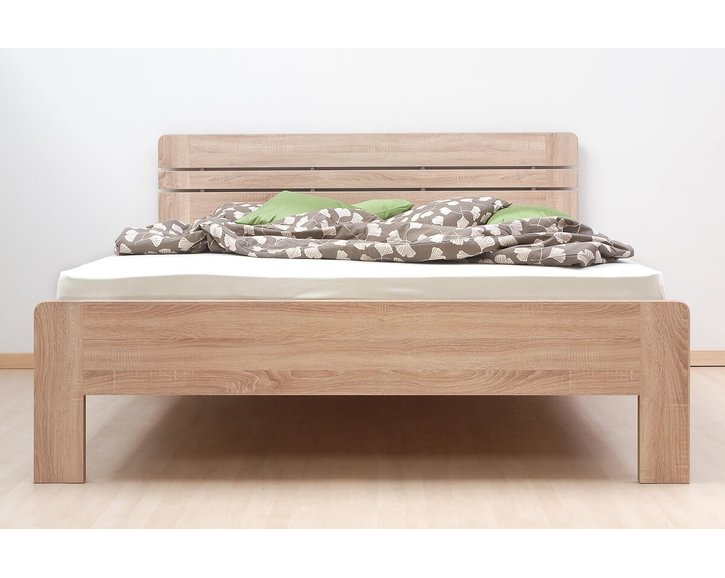 Manželská posteľ dvojlôžko Ella Lux-oblá, lamino, 160x200, 180x200 cm Manželská posteľ dvojlôžko Ella Lux-oblá, lamino, 160x200, 180x200 cm