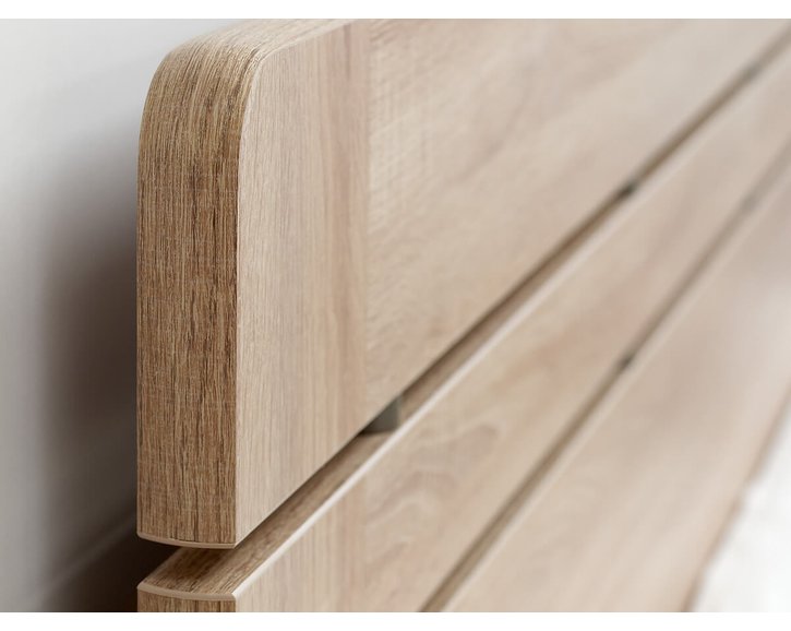 Manželská posteľ dvojlôžko Ella Lux-oblá, lamino, 160x200, 180x200 cm Manželská posteľ dvojlôžko Ella Lux-oblá, lamino, 160x200, 180x200 cm