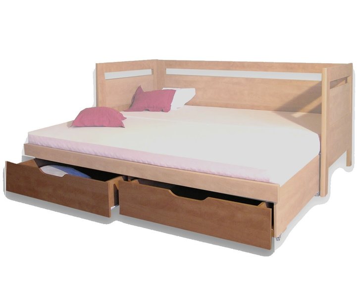 Zásuvka pod posteľ polovičná 1/2 - L35 Zásuvka pod posteľ polovičná 1/2 - L35
