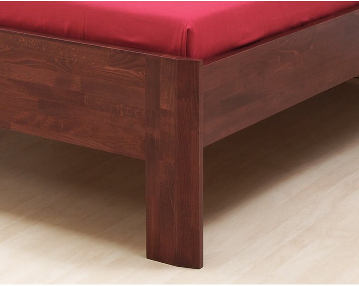 Zvýšená posteľ z masívu ELLA Family, masív buk