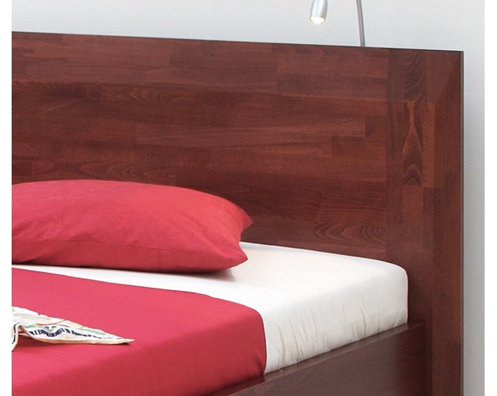 Zvýšená posteľ z masívu ELLA Family, masív buk