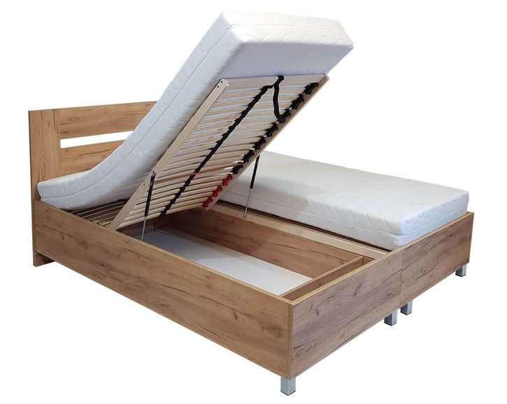 Vyvýšená posteľ s roštom a matracom Sandra Vyvýšená posteľ s roštom a matracom Sandra