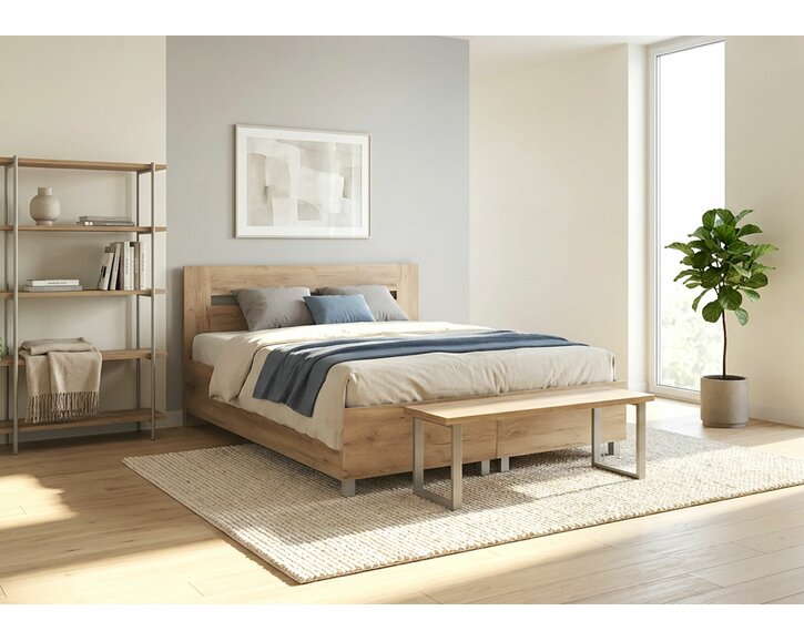 Vyvýšená posteľ s roštom a matraco