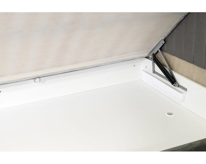 Americká posteľ boxspring s úložným priestorom NOVO